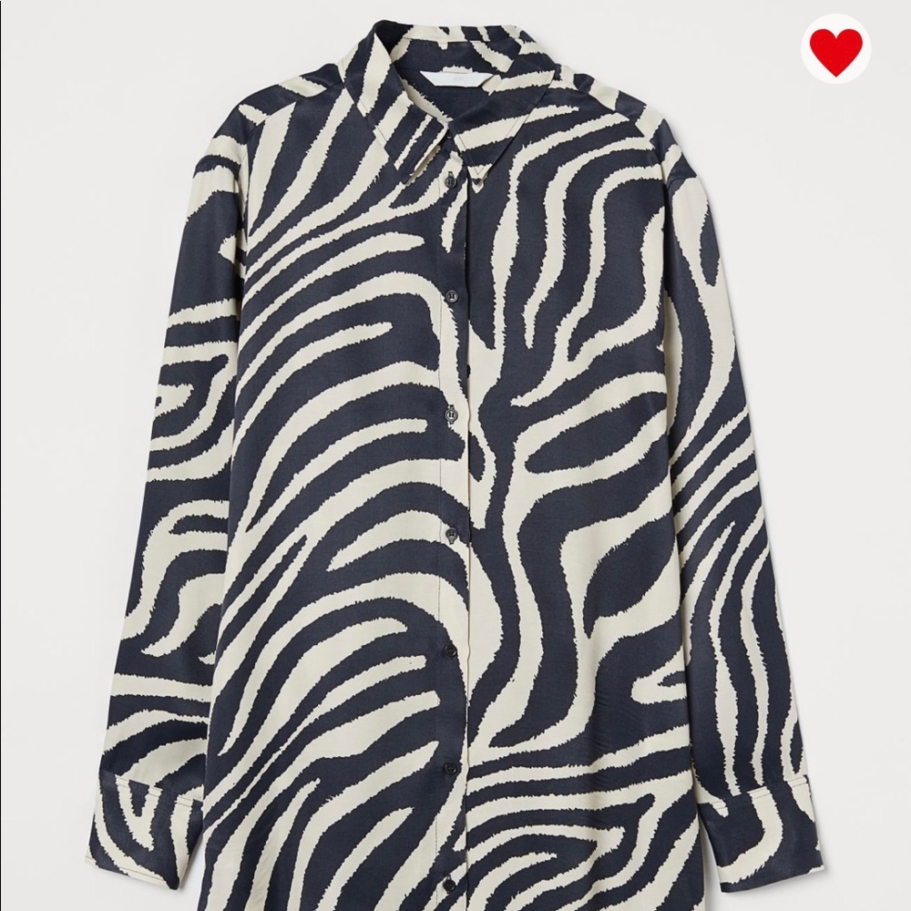 In Search Of: H&M Patterned Zebra Top